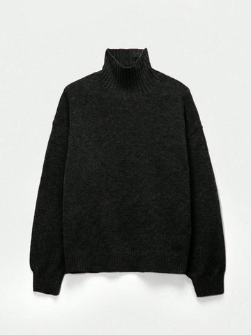 Simple Commuting Style Sweater