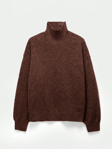 Simple Commuting Style Sweater