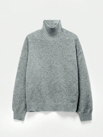 Simple Commuting Style Sweater