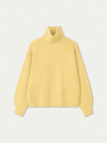 Simple Commuting Style Sweater