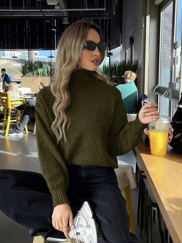 Simple Commuting Style Sweater