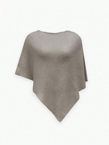 Minimalist Fashion Poncho Sweater