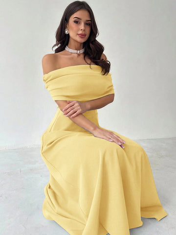 Women's Elegant Minimalist Chic Romantic Fashion Sexy Dress
