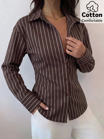 Stripe Long Sleeve Shirt