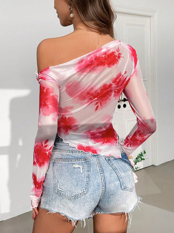 Women's Asymmetrical Hem T-Shirt