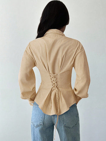 Stripe Long Sleeve Shirt