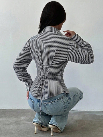 Stripe Long Sleeve Shirt
