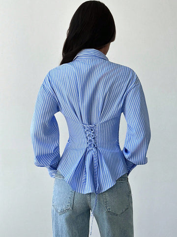 Stripe Long Sleeve Shirt