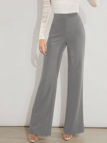 Firerie Solid High Waist Wide Leg Pants