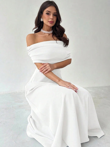 Women's Elegant Minimalist Chic Romantic Fashion Sexy Dress