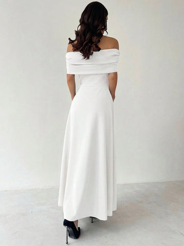 Women's Elegant Minimalist Chic Romantic Fashion Sexy Dress