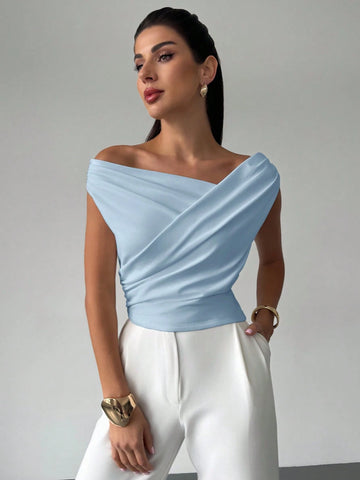 Firerie Women's Elegant Simple Refined Fashion Tops