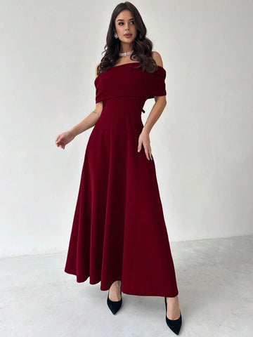 Women's Elegant Minimalist Chic Romantic Fashion Sexy Dress