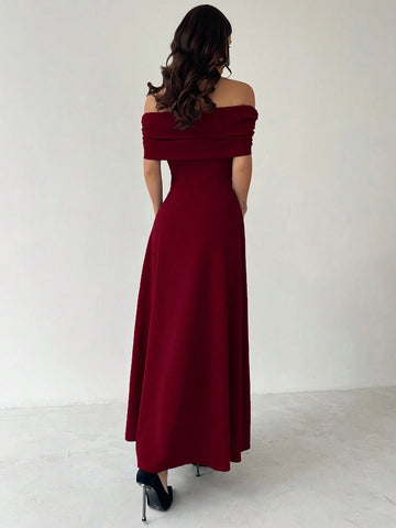 Women's Elegant Minimalist Chic Romantic Fashion Sexy Dress