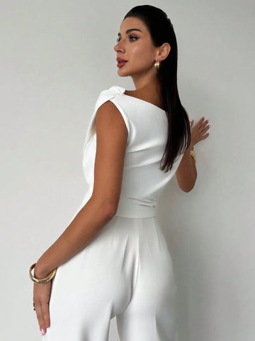 Firerie Women's Elegant Simple Refined Fashion Tops