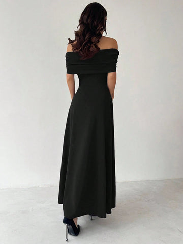 Women's Elegant Minimalist Chic Romantic Fashion Sexy Dress