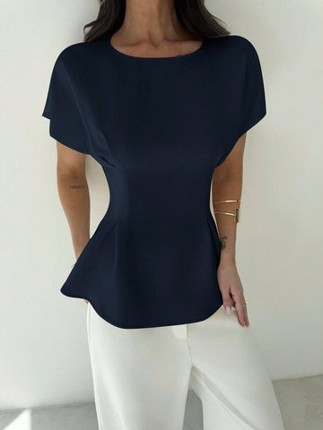 Elegant Mature Smart Casual Office Dinner Brunch Shirt