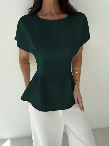 Elegant Mature Smart Casual Office Dinner Brunch Shirt