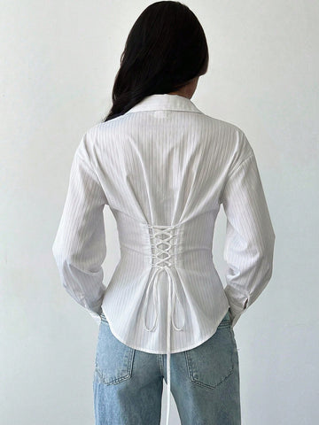 Stripe Long Sleeve Shirt