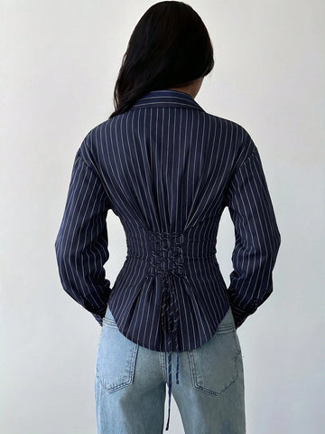 Stripe Long Sleeve Shirt