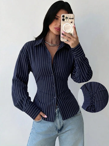 Stripe Long Sleeve Shirt