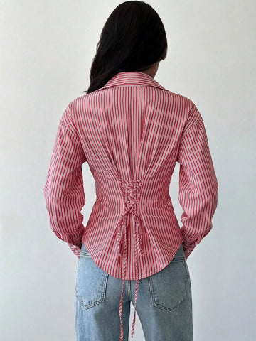 Stripe Long Sleeve Shirt