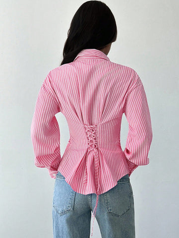 Stripe Long Sleeve Shirt