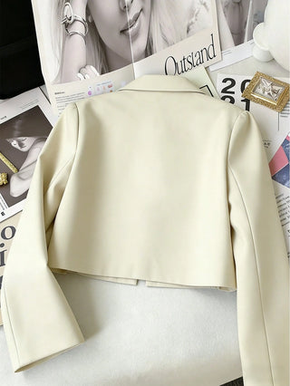 Short Sleeve Blazer Jacket