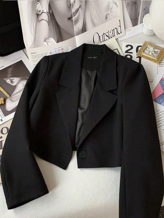 Short Sleeve Blazer Jacket