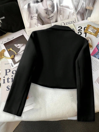 Short Sleeve Blazer Jacket