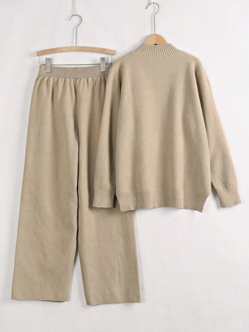 Casual Knit Pant Tracksuit