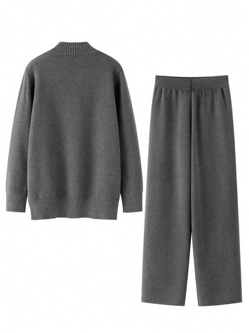 Casual Knit Pant Tracksuit