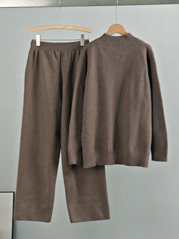 Casual Knit Pant Tracksuit