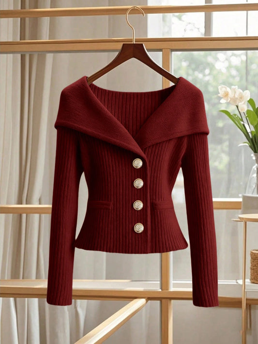 GlowEve New V-Neck Cardigan