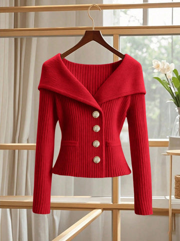 GlowEve New V-Neck Cardigan