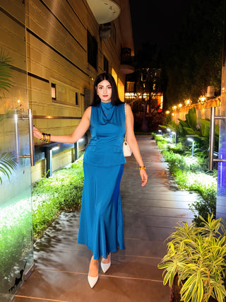 Women's Luxury Satin Maxi Dress