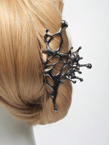 Irregular Hollow Out Hair Claw