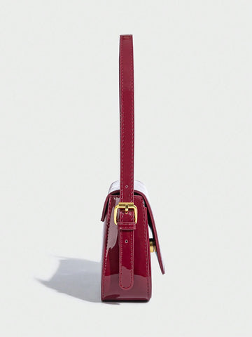 Minimalist Flap Square Bag For Teen Girls