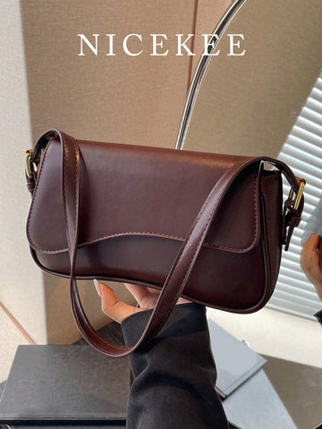 Minimalist Flap Square Bag For Teen Girls