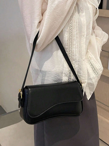 Minimalist Flap Square Bag For Teen Girls