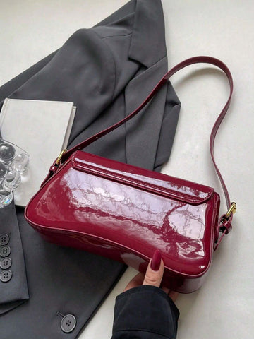 Minimalist Flap Square Bag For Teen Girls
