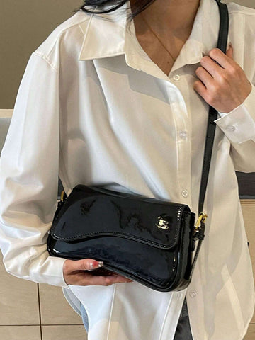 Minimalist Flap Square Bag For Teen Girls