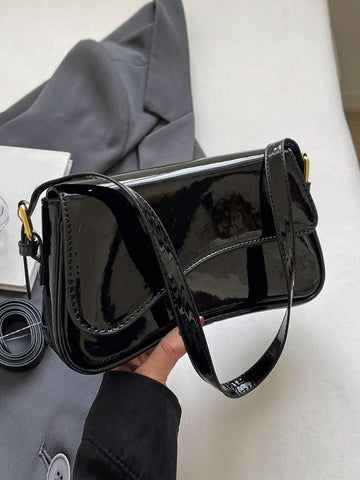 Minimalist Flap Square Bag For Teen Girls