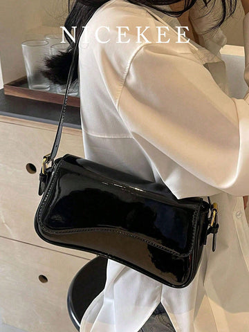 Minimalist Flap Square Bag For Teen Girls