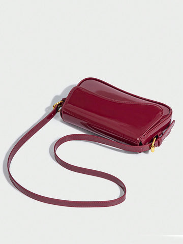 Minimalist Flap Square Bag For Teen Girls
