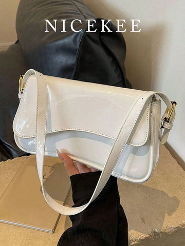 Minimalist Flap Square Bag For Teen Girls
