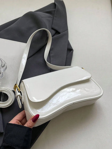 Minimalist Flap Square Bag For Teen Girls