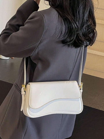Minimalist Flap Square Bag For Teen Girls