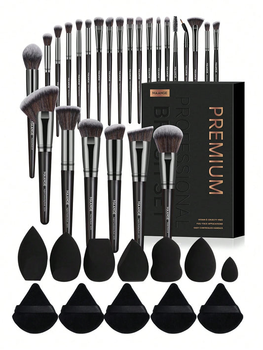 MAANGE 25pc Professional Makeup Tools