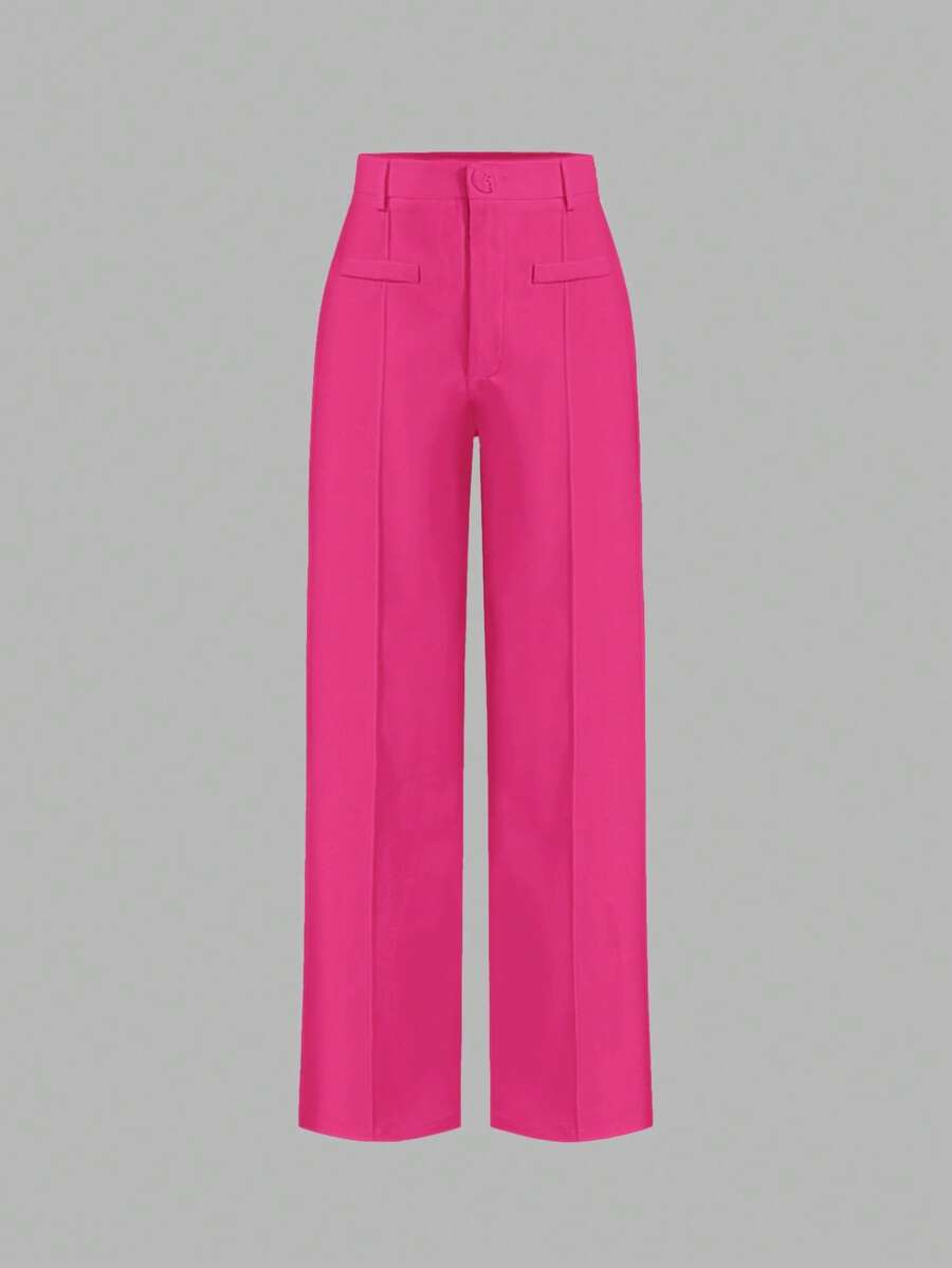 MOD High Waist Straight Leg Pants